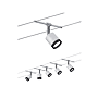 WIRE SYSTEM TUBELED 5X4W BLANC/NOIR/ CHR photo du produit visuel_3 S